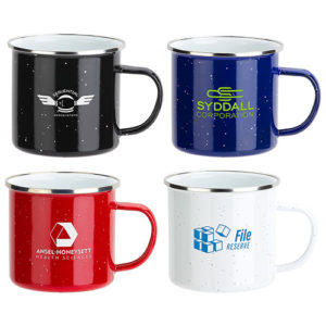 16oz Enamel-Lined Iron Coffee Mug